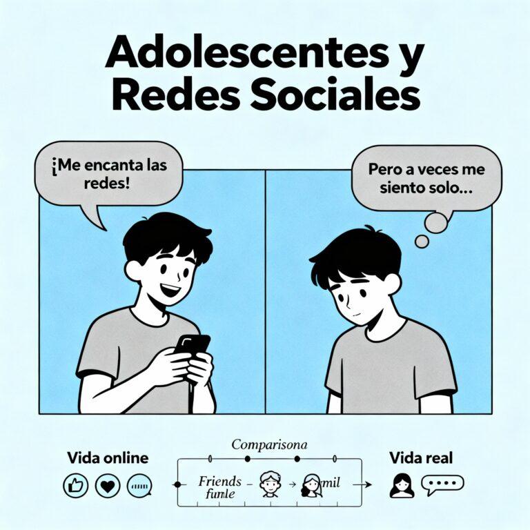 Redes sociales, influencia en la salud mental de los adolescentes